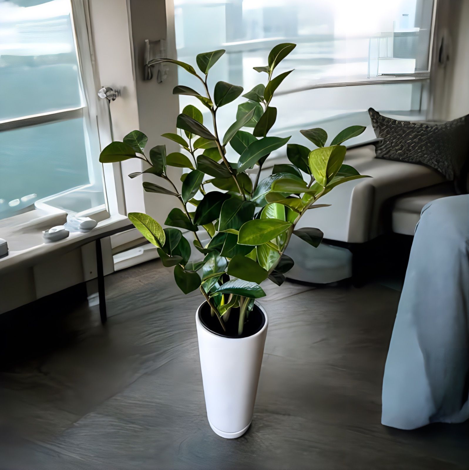 光触媒 人工観葉植物 ウォールグリーン フェイクグリーン ザミフォリア