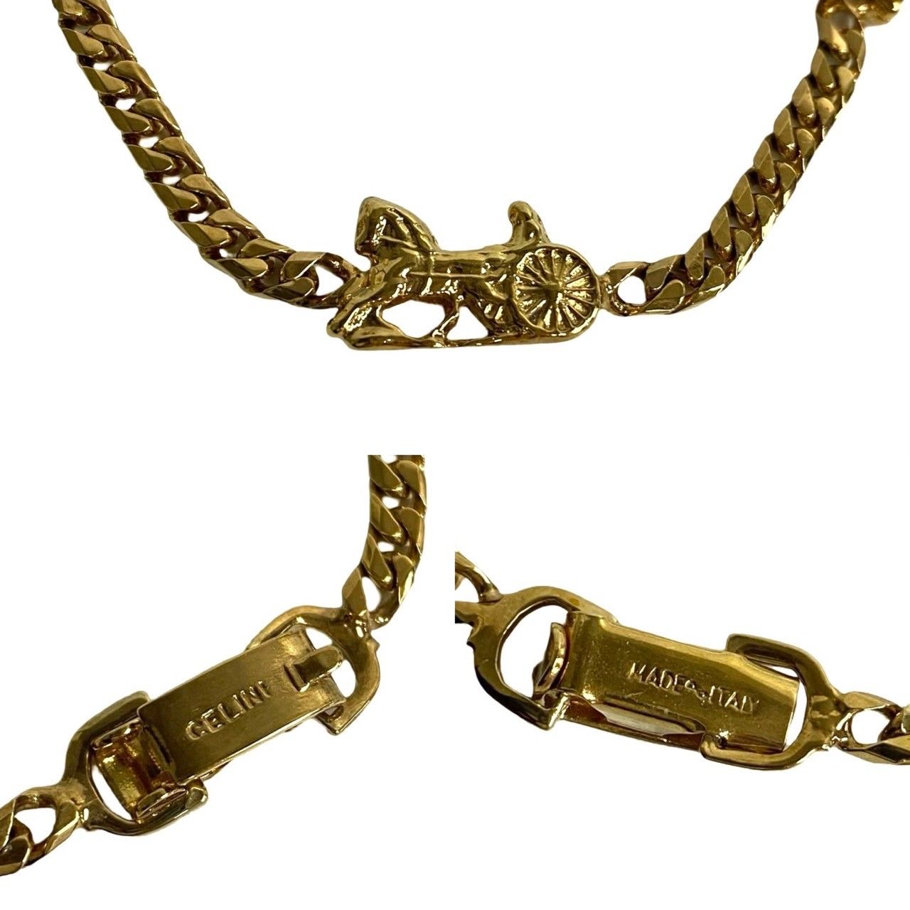 ほぼ未使用 希少品 CELINE セリーヌ ヴィンテージ サルキー GP 喜平