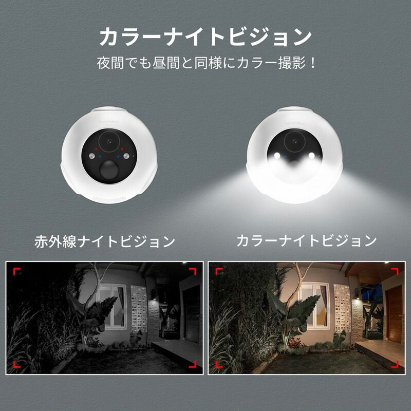 防犯対策 夜間撮影