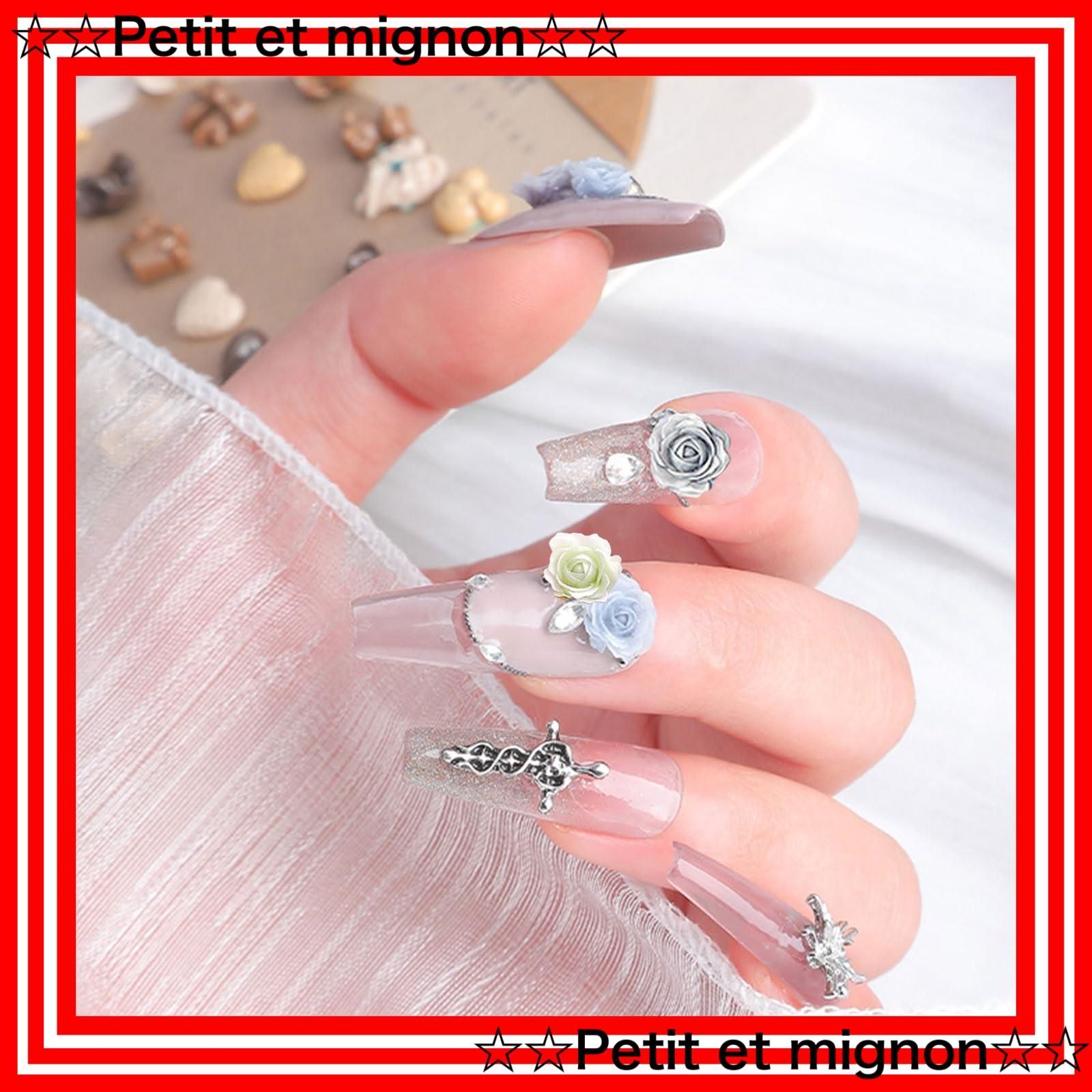 カメリア 3D パーツ 3D カメリア ネイルパーツ