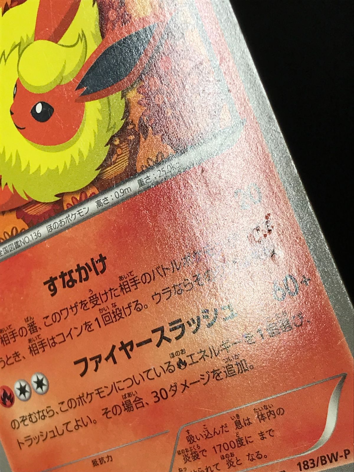 ポケモンカードゲーム ポケカ ブースター 183/BW-P PR 「コレクション