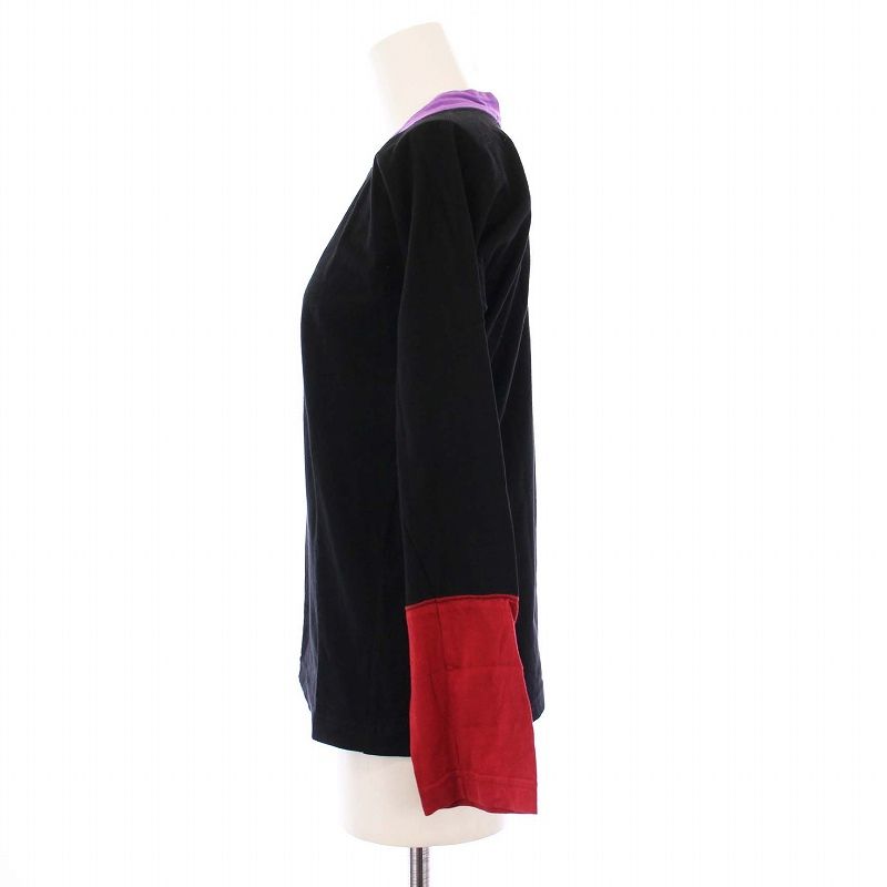 コムデギャルソンコムデギャルソン COMME des GARCONS COMME des GARCONS コムコム AD2021 カットソー 長袖 S 黒 RH-T008 コムデギャルソンコムデギャルソン COMME des GARCONS COMME des
