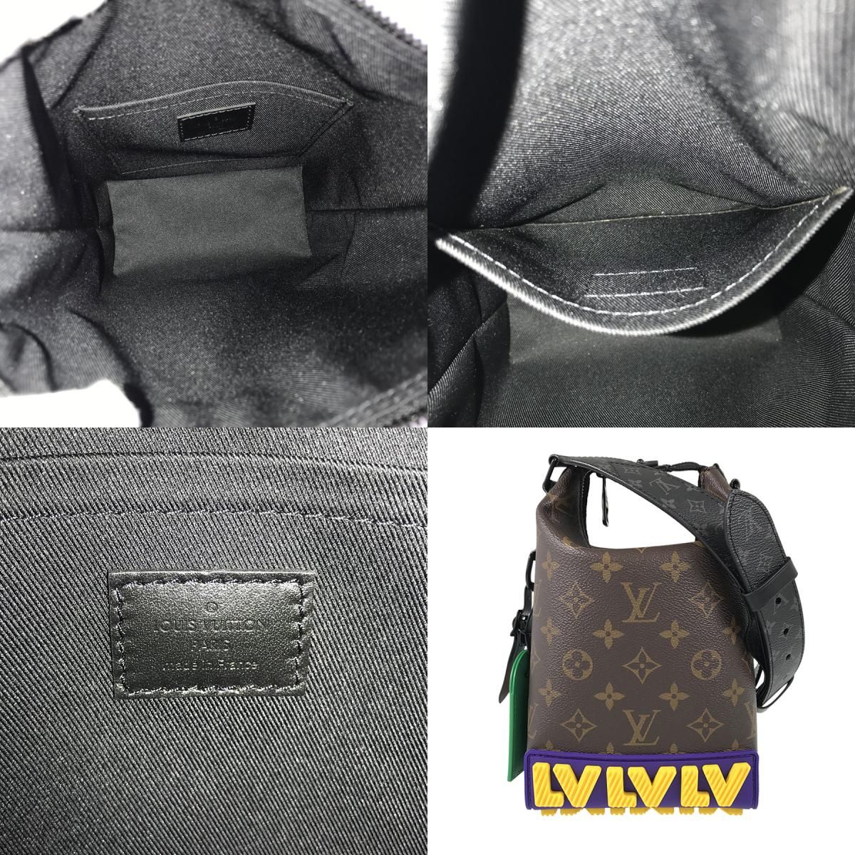 ルイ・ヴィトン LOUIS VUITTON LV ラバー クルーザー メッセンジャー 