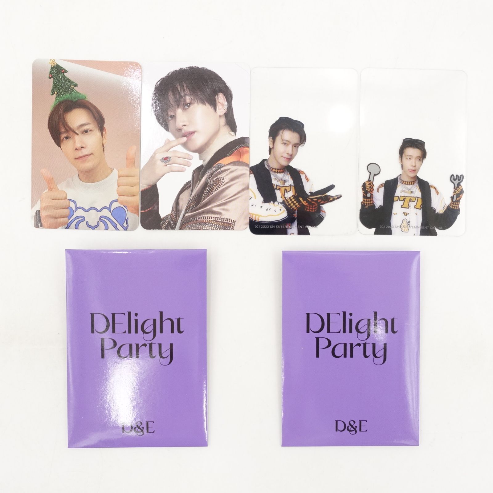 D&E トレカ ② SUPER JUNIOR ウニョク ドンヘ D&E Delight Party トレカ フォト