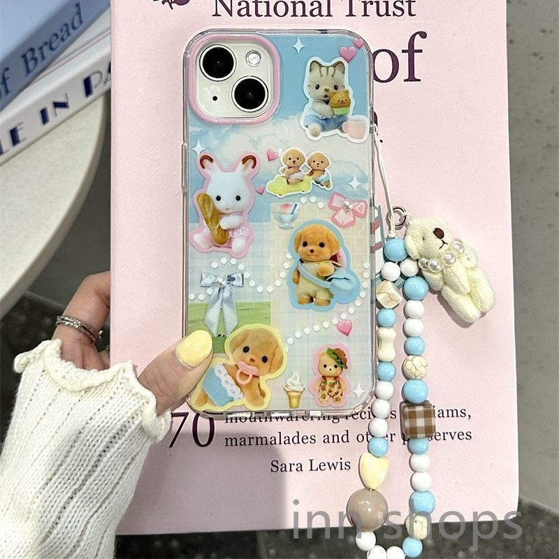 iPhoneケース　シルバニア Amazon.co.jp: CASETK iPhone 15用 ケース Sylvanian Families