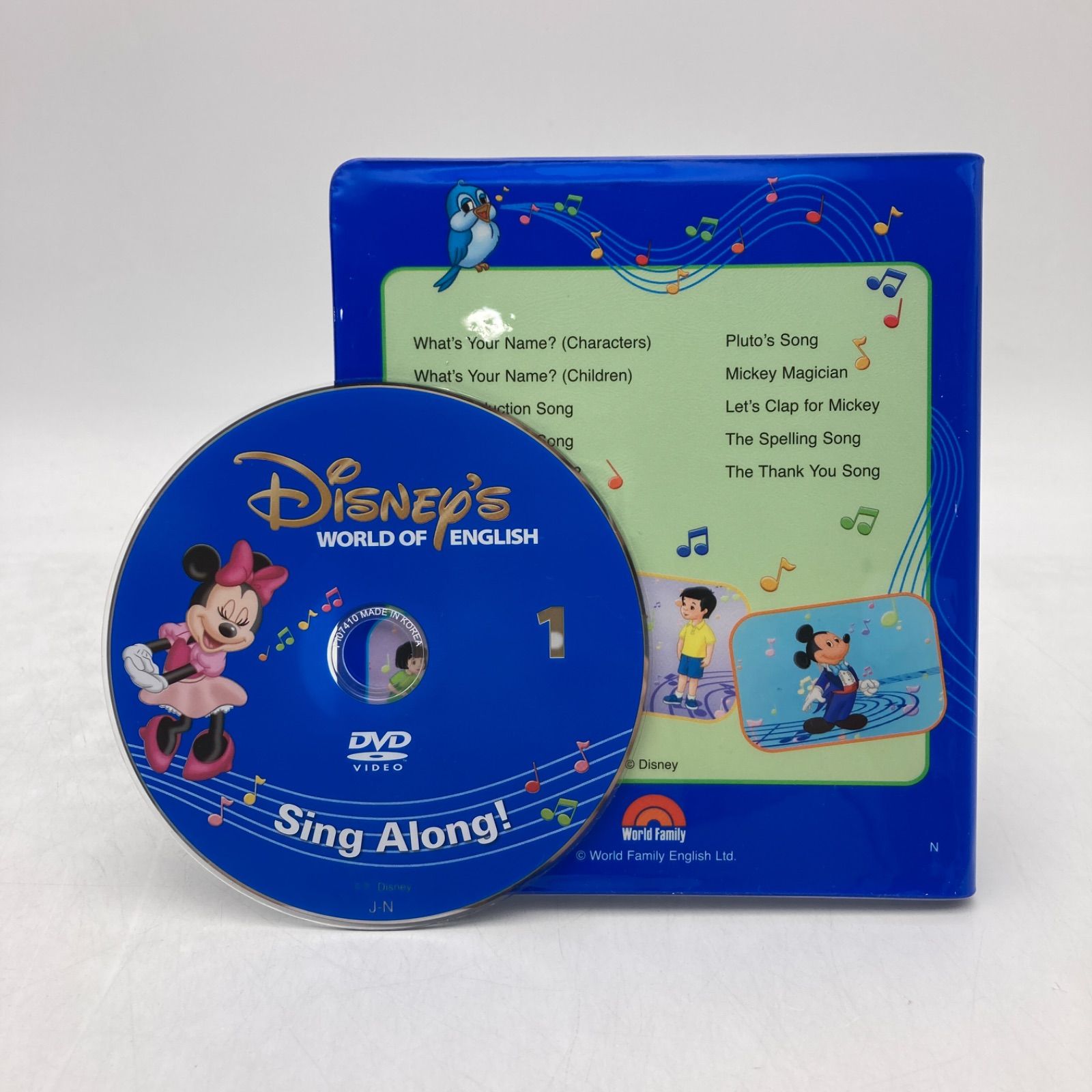 シングアロング　新子役DVD　ディズニー英語システム　DWE　506726 シングアロング 新子役DVD ディズニー英語システム DWE 1001726 - メルカリ
