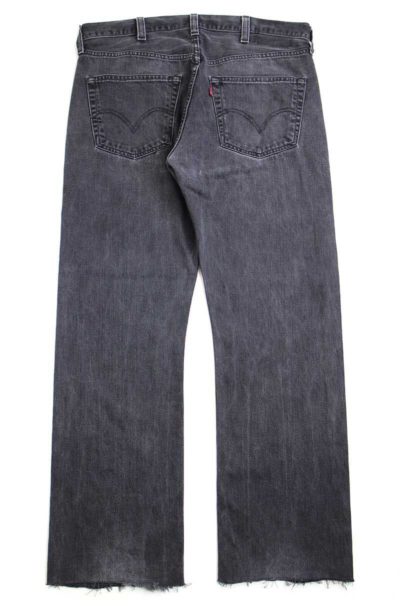 LEVI'S リーバイス 510 メキシコ製 ブラックデニム デニムパンツ メキシコ製 Levi\u0027sリーバイス 501 カットオフ ブラック デニムパンツ