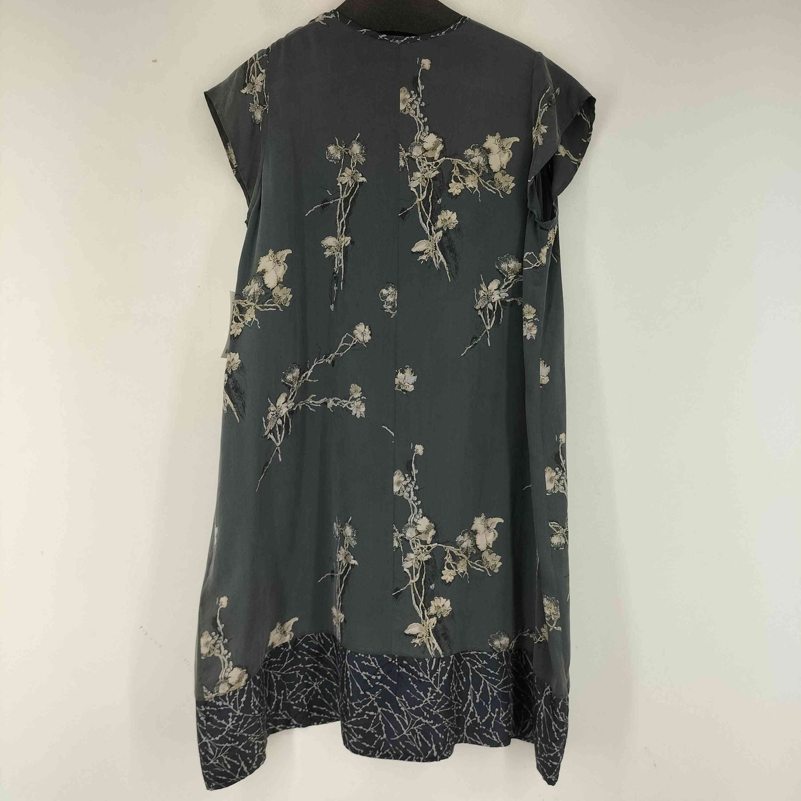 pas de calais パドカレ ノースリーブワンピース チェック 透け pas de calais パドカレ ノースリーブワンピース チェック 透け