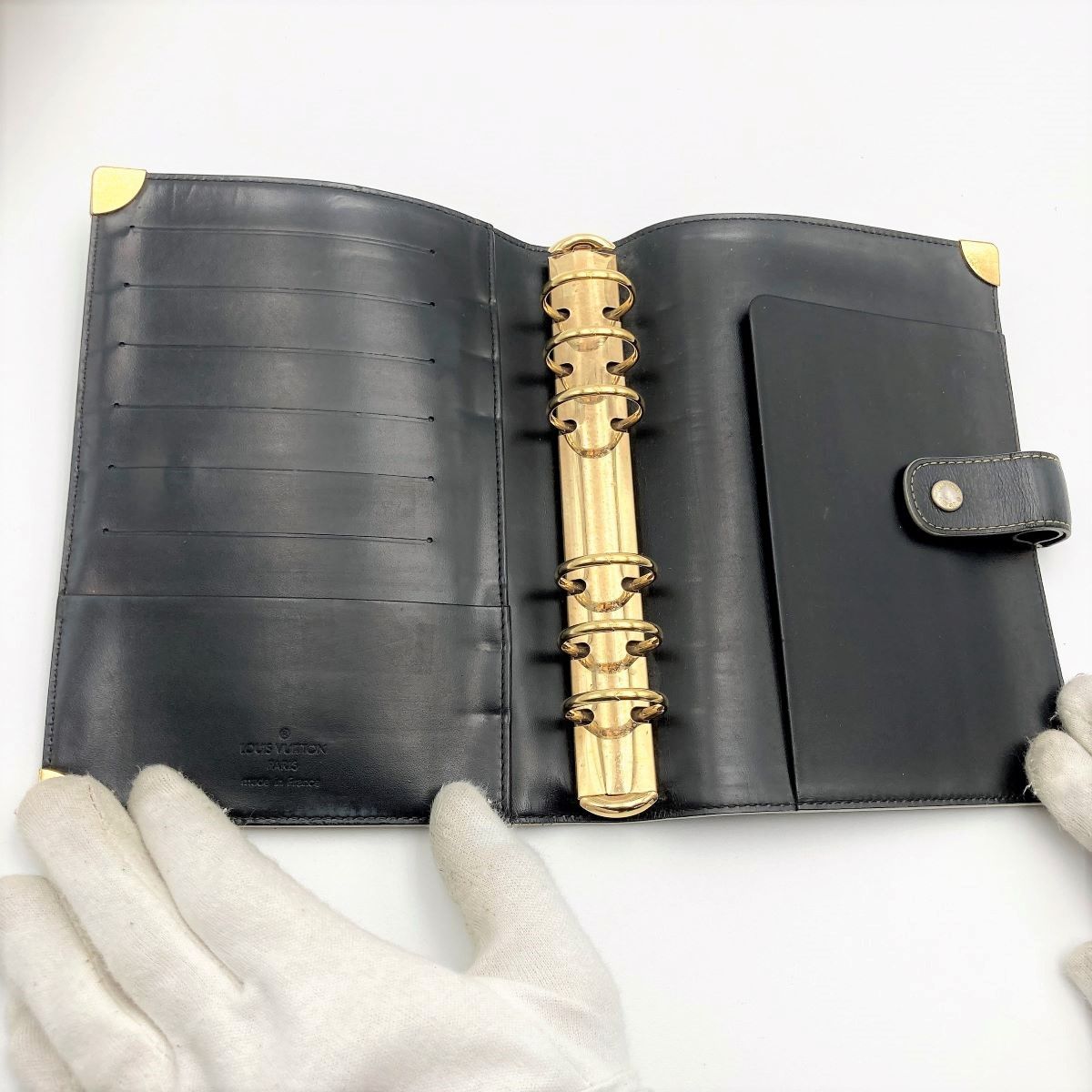 LOUIS VUITTON ルイ・ヴィトン アジェンダMM R20886 スハリ 手帳カバー 