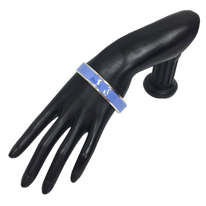 セール HERMES エルメス エマイユGM ファン カレーシュ バングル