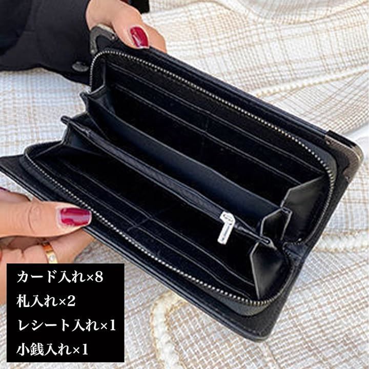 ソフト髑髏b Queen-b 長財布 スカル ウォレット ドクロ ガイコツ 骸骨