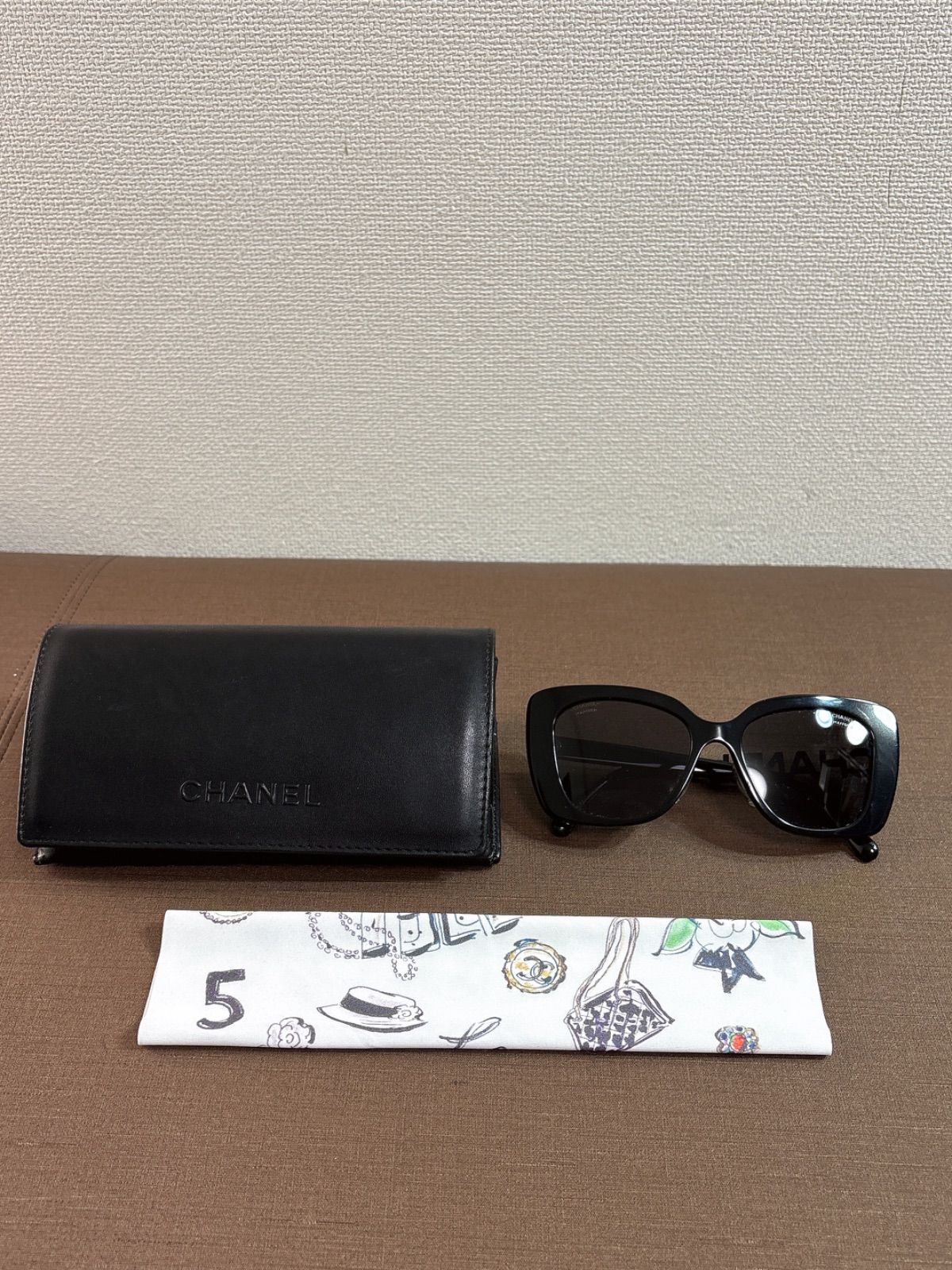 CHANEL (シャネル) スクエアシェイブ アイウェア ココマーク