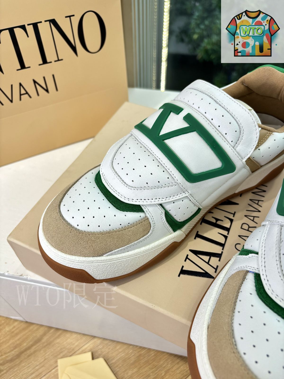 Valentino / Chromathon パンチング スニーカー Valentino ヴァレンティーノ Chromathon パンカジュアルスニーカー02