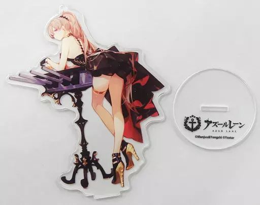 小物(キャラクター)　ジャン・バール ドレスアクリルスタンド 「アズールレーン 2nd Anniversary Fes.」 新品】【新品】ドレスアクリルスタンド（ジャン・バール