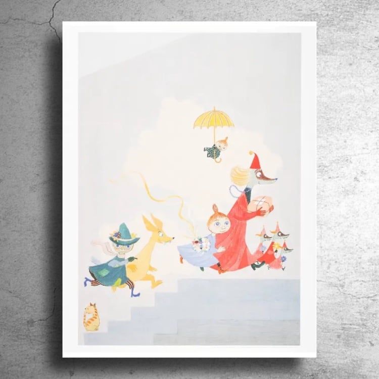 ムーミン/トーべ・ヤンソン』フィンランド現代美術館制作