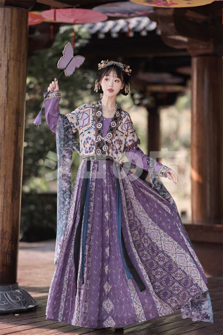 HF-145美しい花刺繍