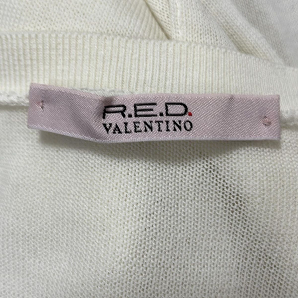 RED VALENTINO バレンチノ　レース付きジャケット　38 RED VALENTINO バレンチノ レース付きジャケット 38