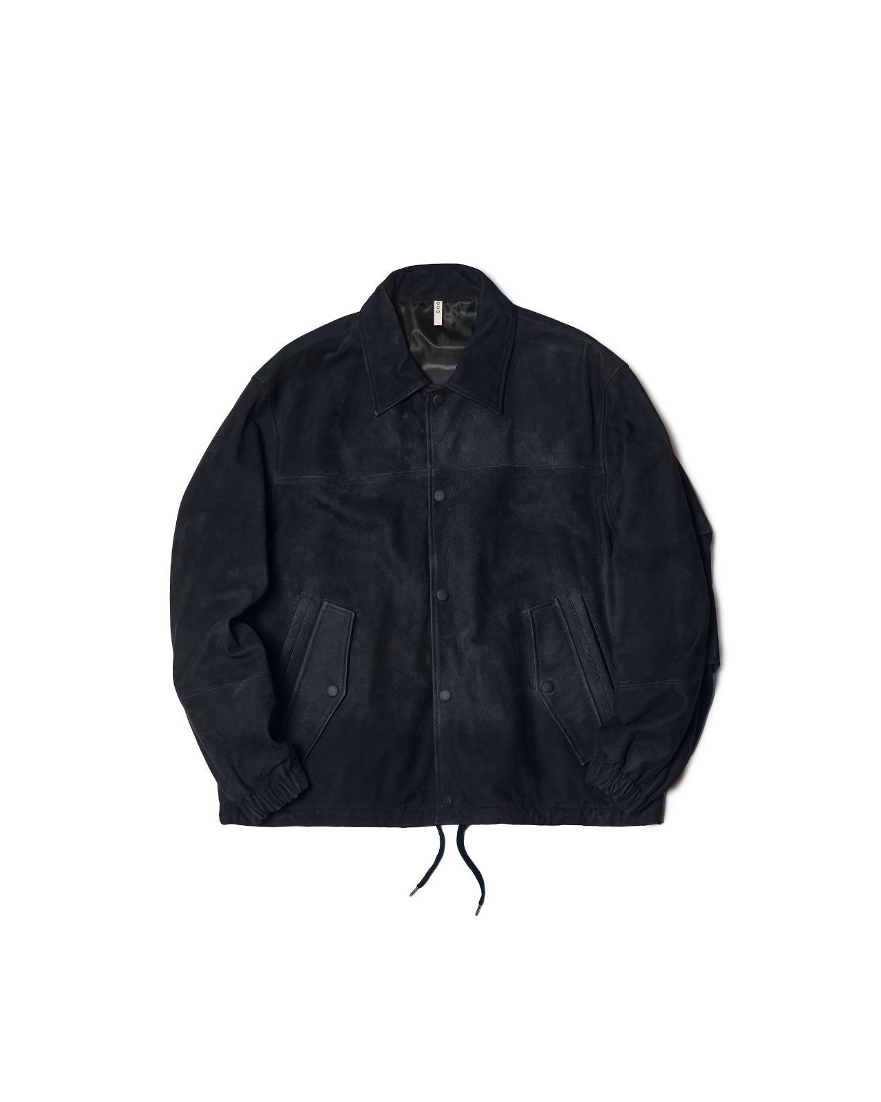 CCU シーシーユー COACH JKT BLACK コーチジャケット カウレザー 