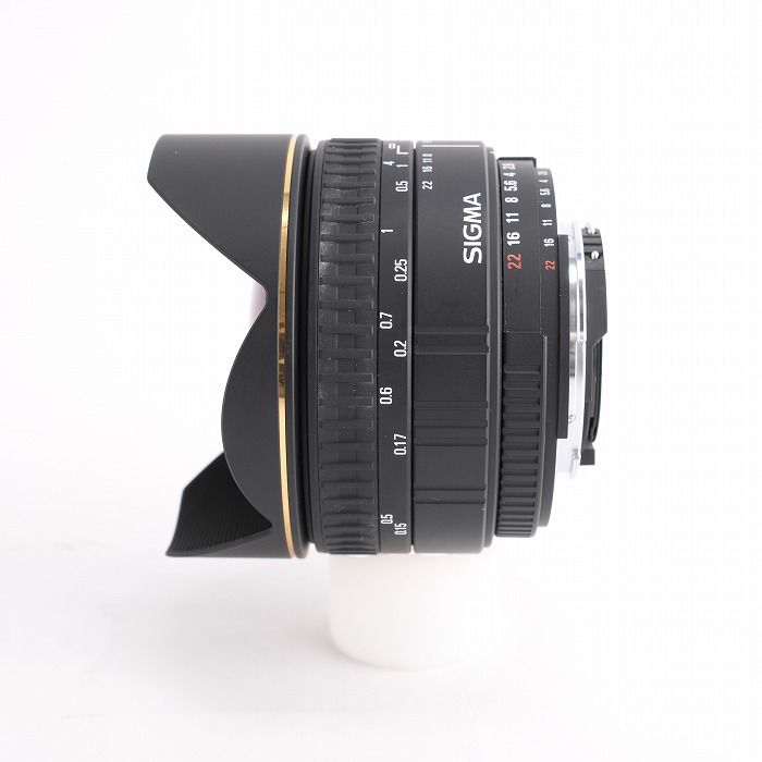 シグマ) SIGMA 15/2.8 EX DG フィッシュアイ ニコンFマウント用 中古