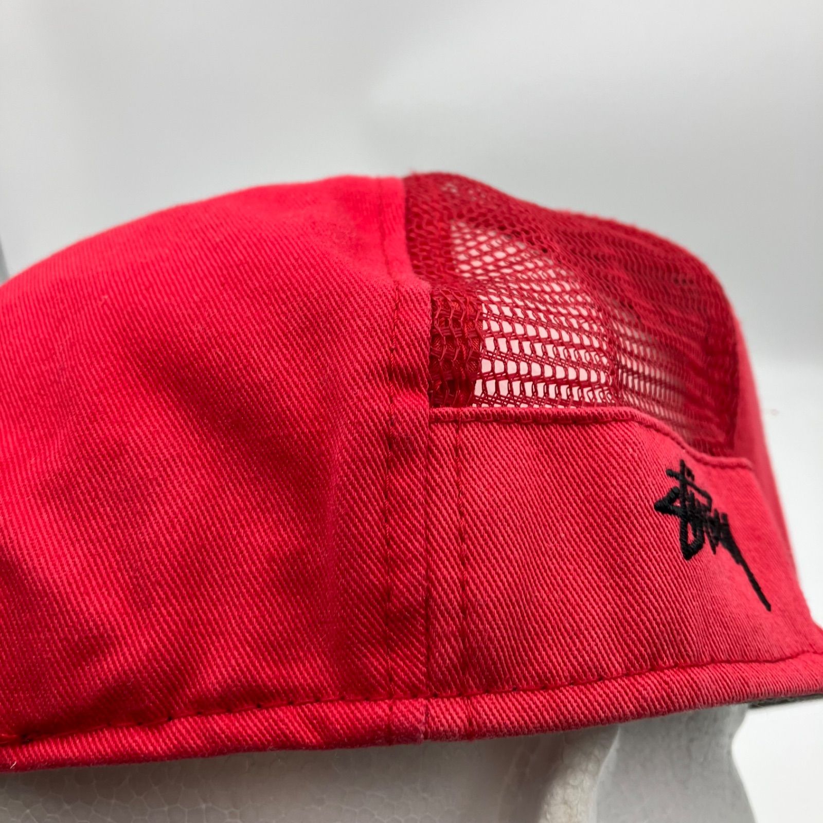 STUSSY ステューシー メッシュ キャップ 帽子 スナップバック