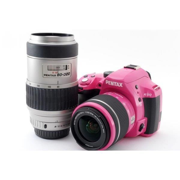 ■ 美品 ■ ペンタックス PENTAX K-50 ダブルレンズセット ペンタックス PENTAX K-50 超望遠ダブルズームセット 美品 SD