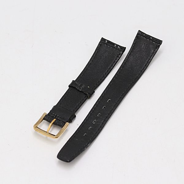 オメガ 純正ベルト レザー ブラック 18ｍｍ メンズ腕時計 2000000 NSK KMR