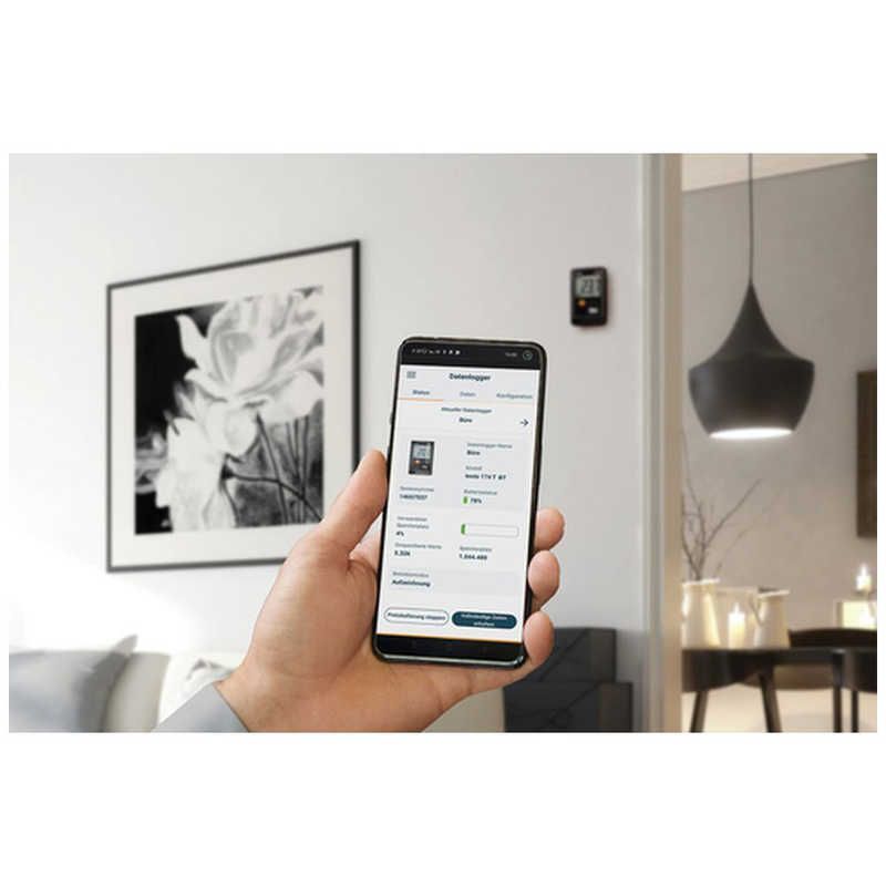 テストー 温湿度データロガー Bluetooth testo 174H BT 黒 572174302 未開梱