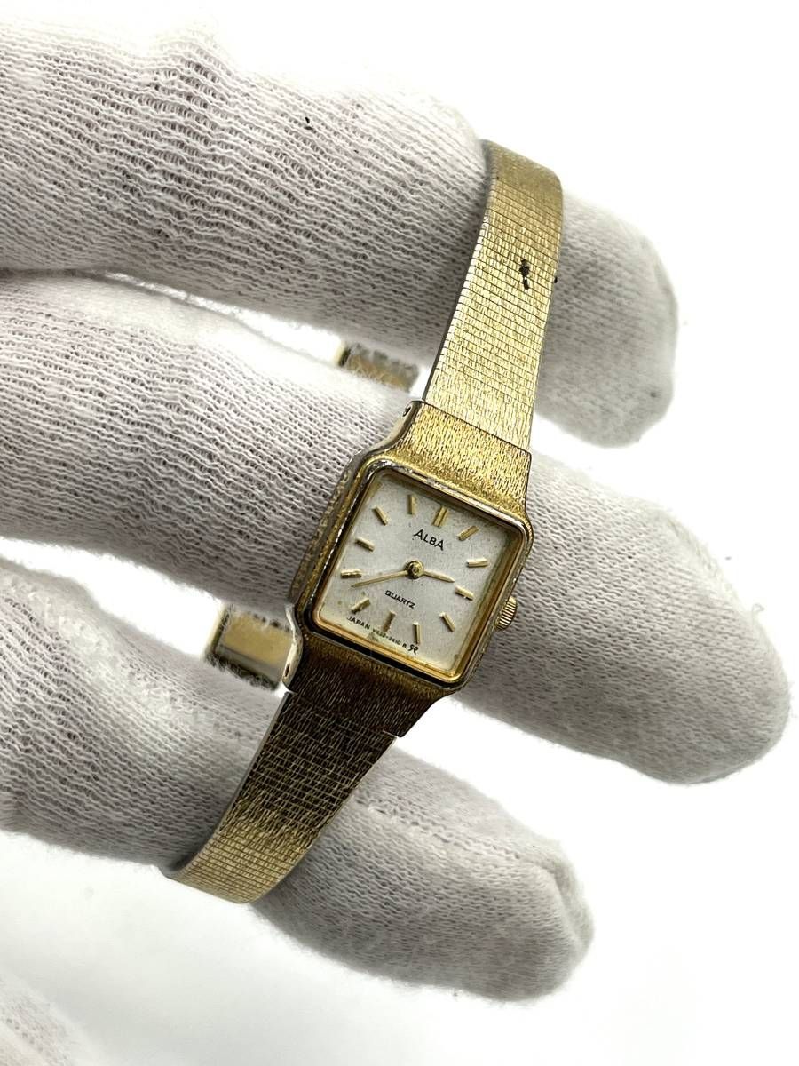 電池切れ】SEIKO セイコー ALBAアルバ V232-6440 クォーツ