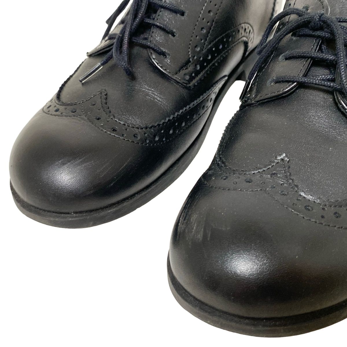 ウィングチップ レザー