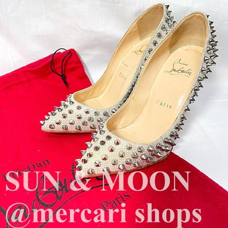 【希望価格コメント】ルブタン　ハイヒール　25.5cm Maison Margiela and Christian Louboutin unveil two capsule