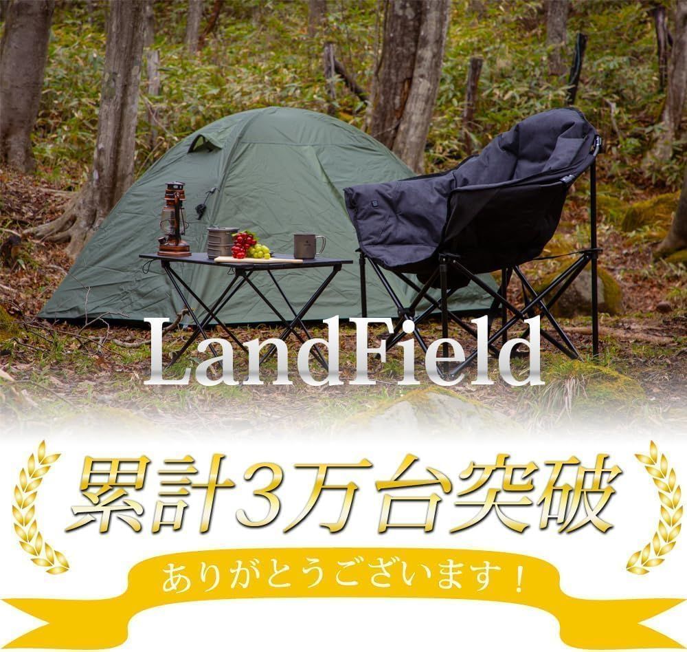LandField ランドフィールド 焚き火台 灰受け皿付き 収納バッグ付き 頑