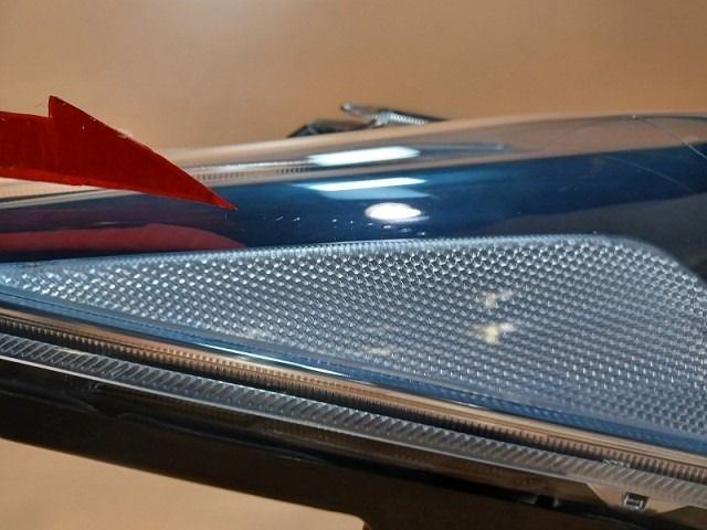 コーティング済 プリウス ZVW30 右ヘッドランプ・ヘッドライト S LED  