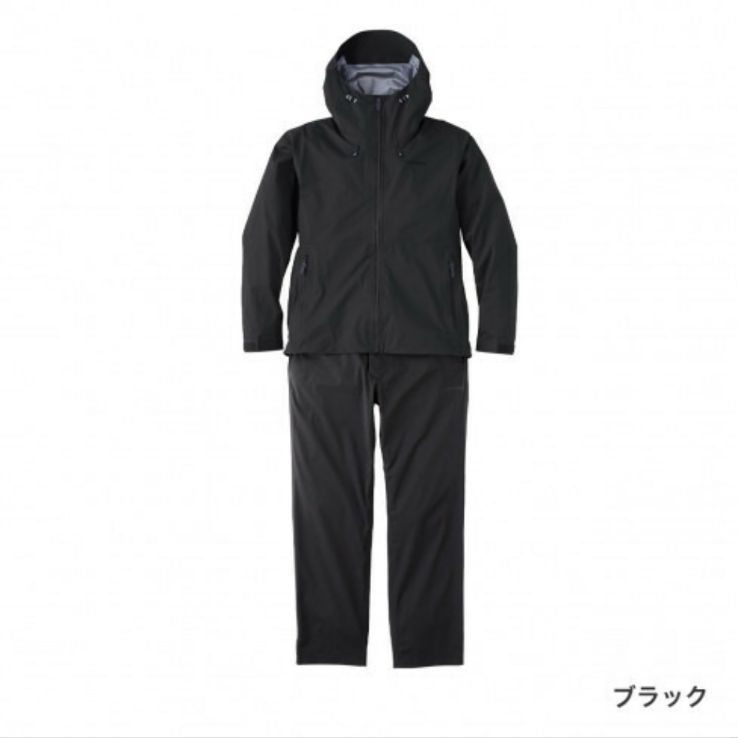シマノ SHIMANO RA-001U レインギアスーツ01 ブラック Lサイズ