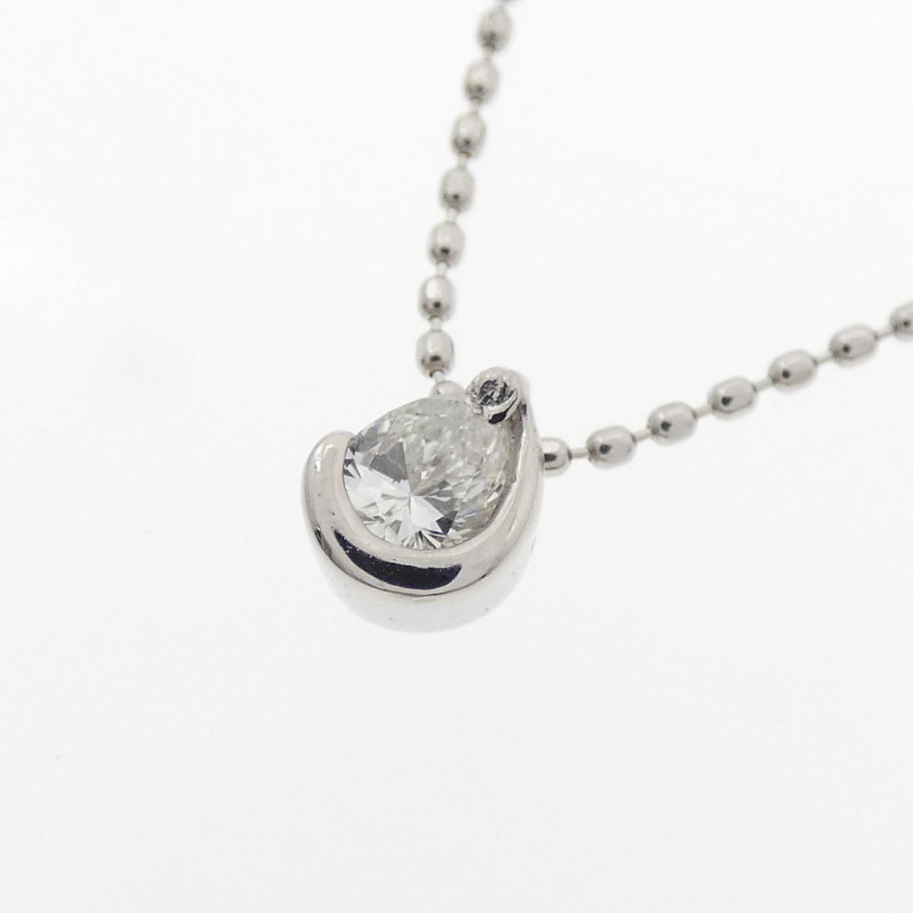 pt850ネックレス PT900/PT850 ダイヤモンド ネックレス 0.14CT - メルカリ