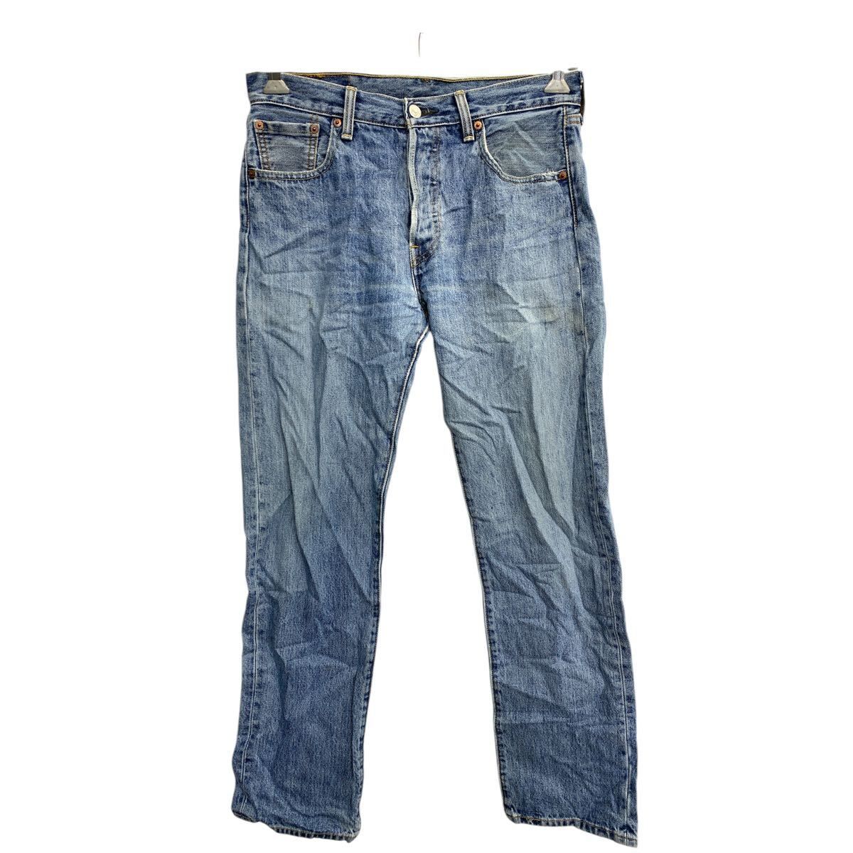Levi's 501 デニムパンツ W30 リーバイス ボタンフライ ストレートフィット ブルー コットン メキシコ製 古着卸 アメリカ仕入 2412-144