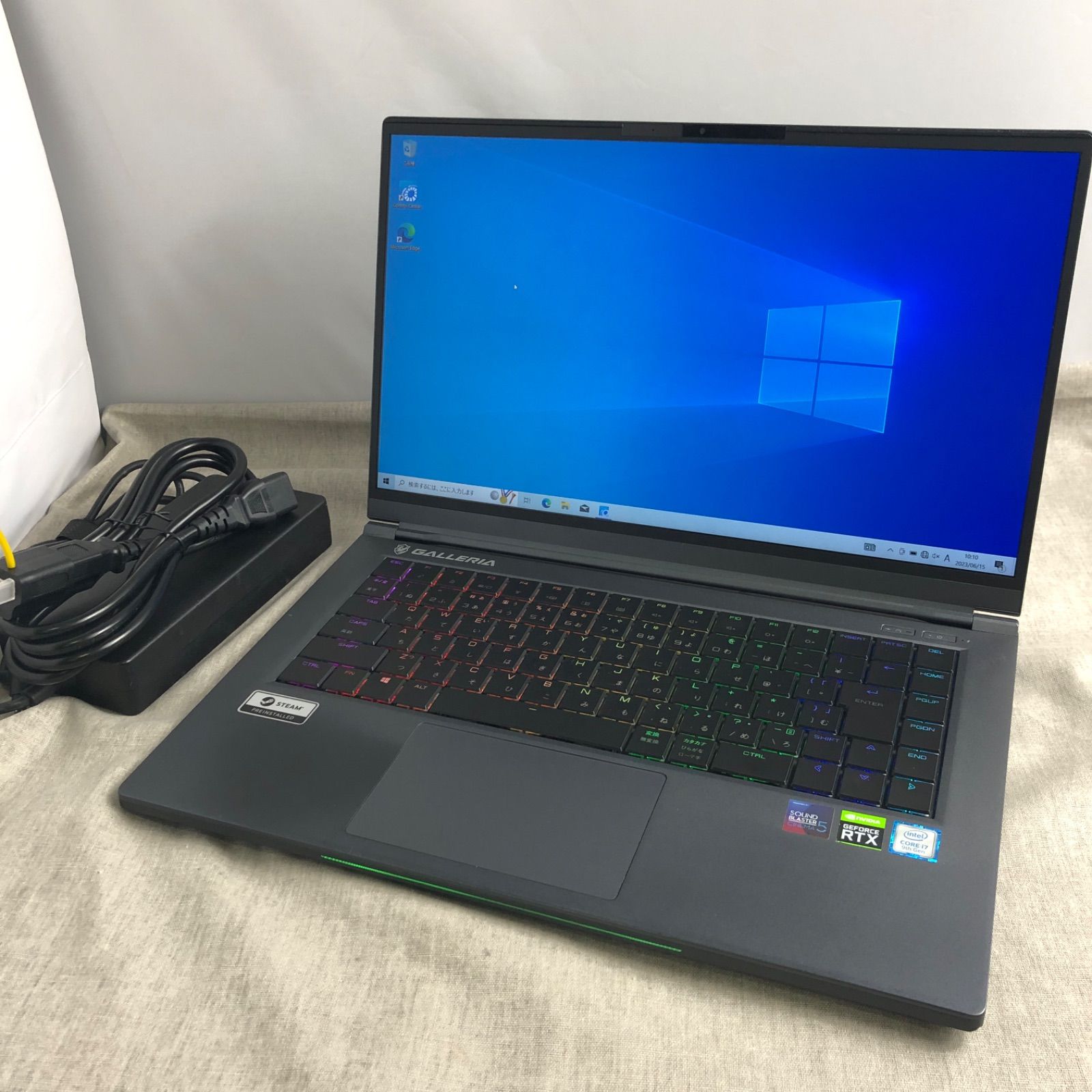 パソコンpc GALLERIA ゲーミングノートパソコン GCR2070RGF-QC-G（20万円