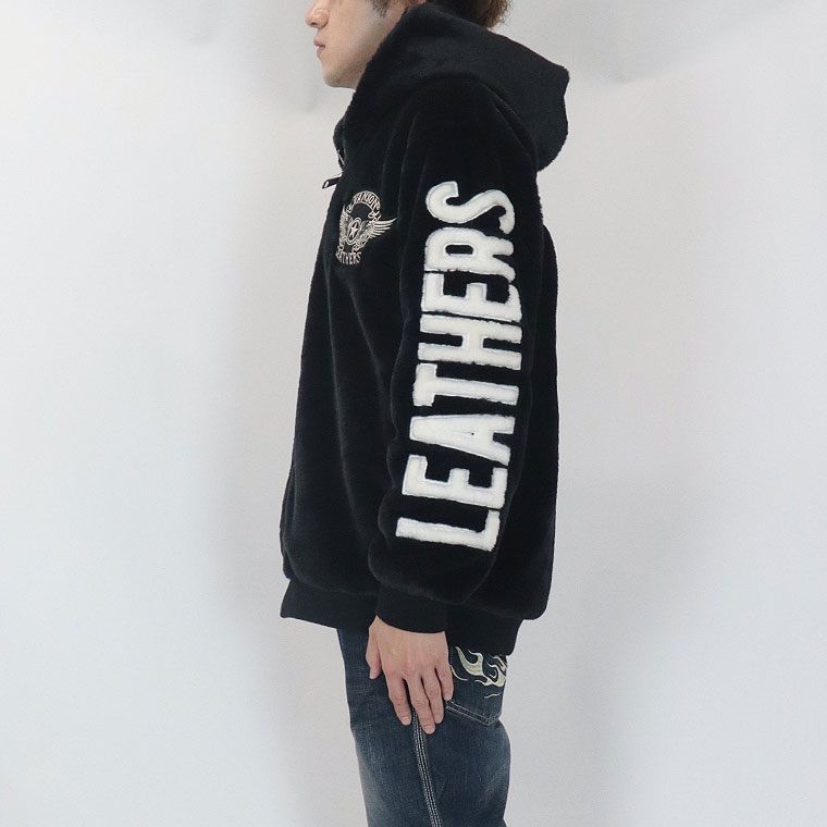 バンソン　アウター VANSON バンソン メンズ ジャケット バイク スタジャン ワッペン