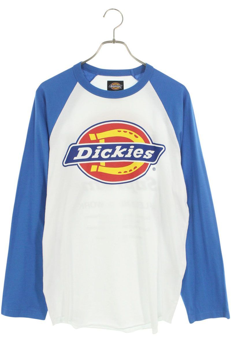 シュプリーム ×ディッキーズ Dickies 24AW Raglan L/S Top White