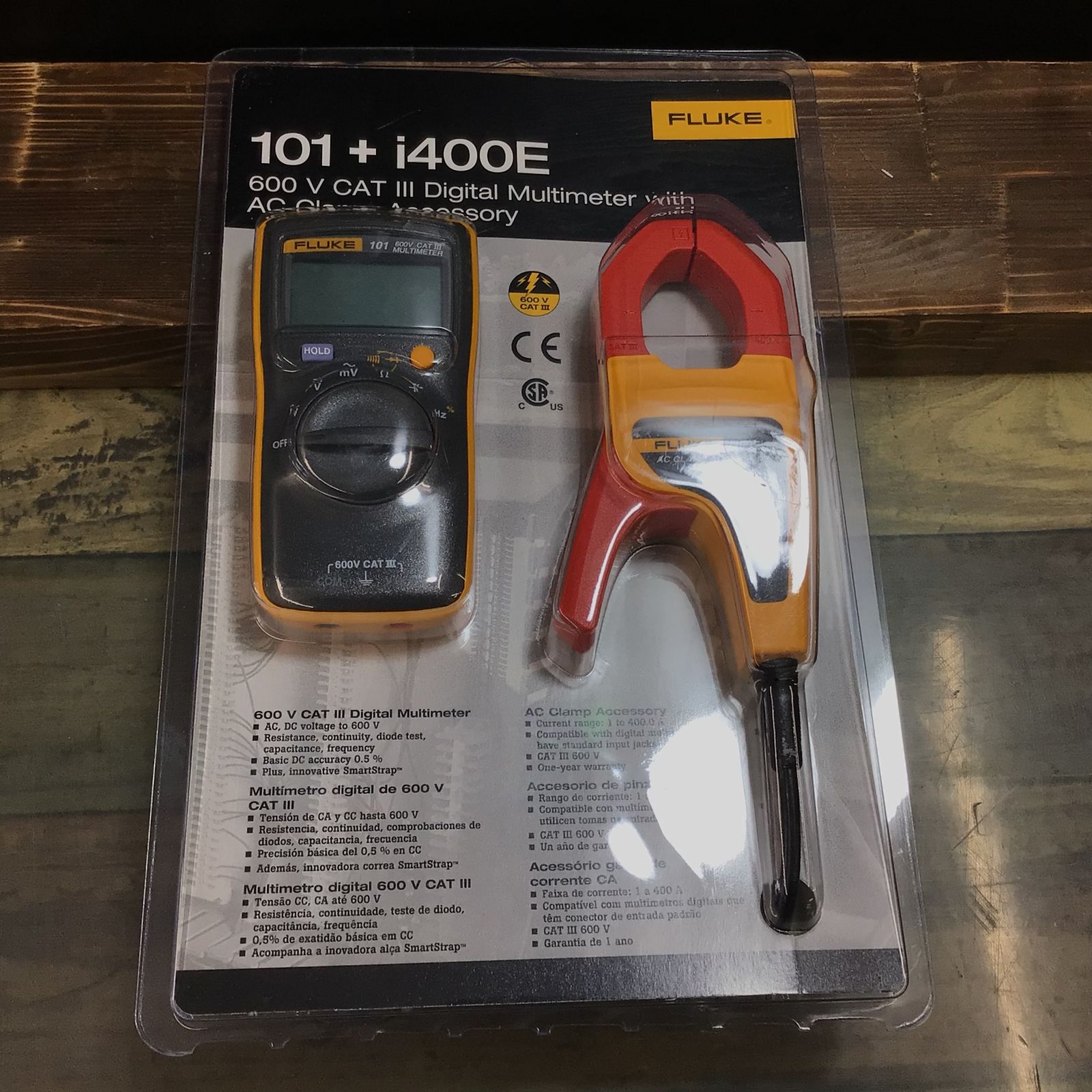 FLUKE (フルーク) ポケットサイズ・マルチメータ i400E電流 FLUKE (フルーク) ポケットサイズ・マルチメータ i400E電流