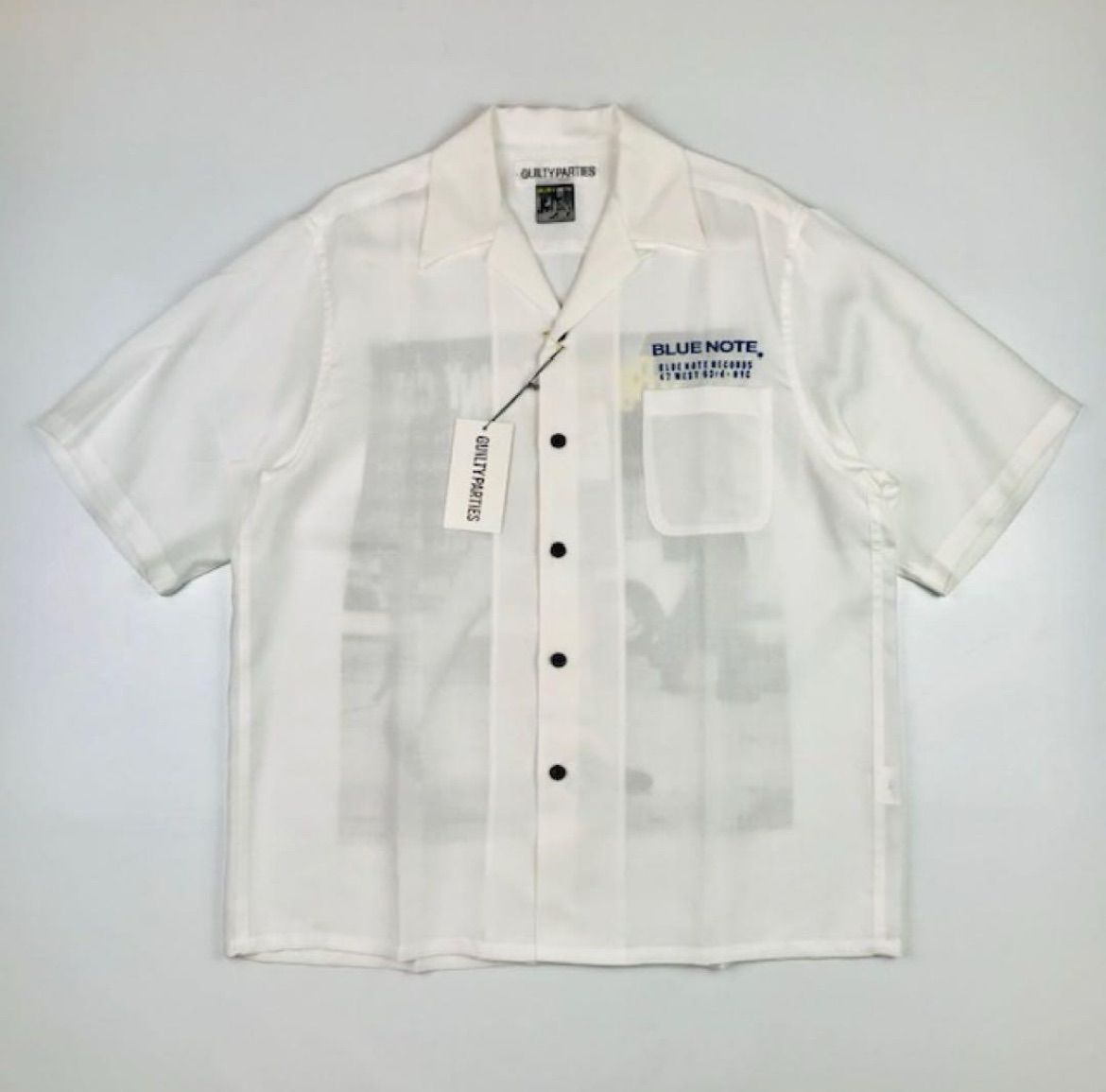 新品未使用☆WACKO MARIA☆ワコマリア×BLUE NOTE RECORDS☆ブルー