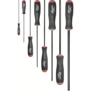 2営業日で発送 ボンダス ボールポイント ドライバー ロング セット8本組 2-10mm