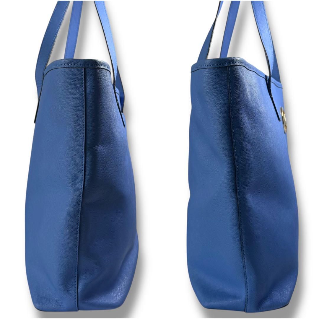 MICHEL KORS マイケルコース トートバッグ A4収納可能 肩掛け 青 MICHEL KORS マイケルコース トートバッグ A4収納可能 肩掛け 青
