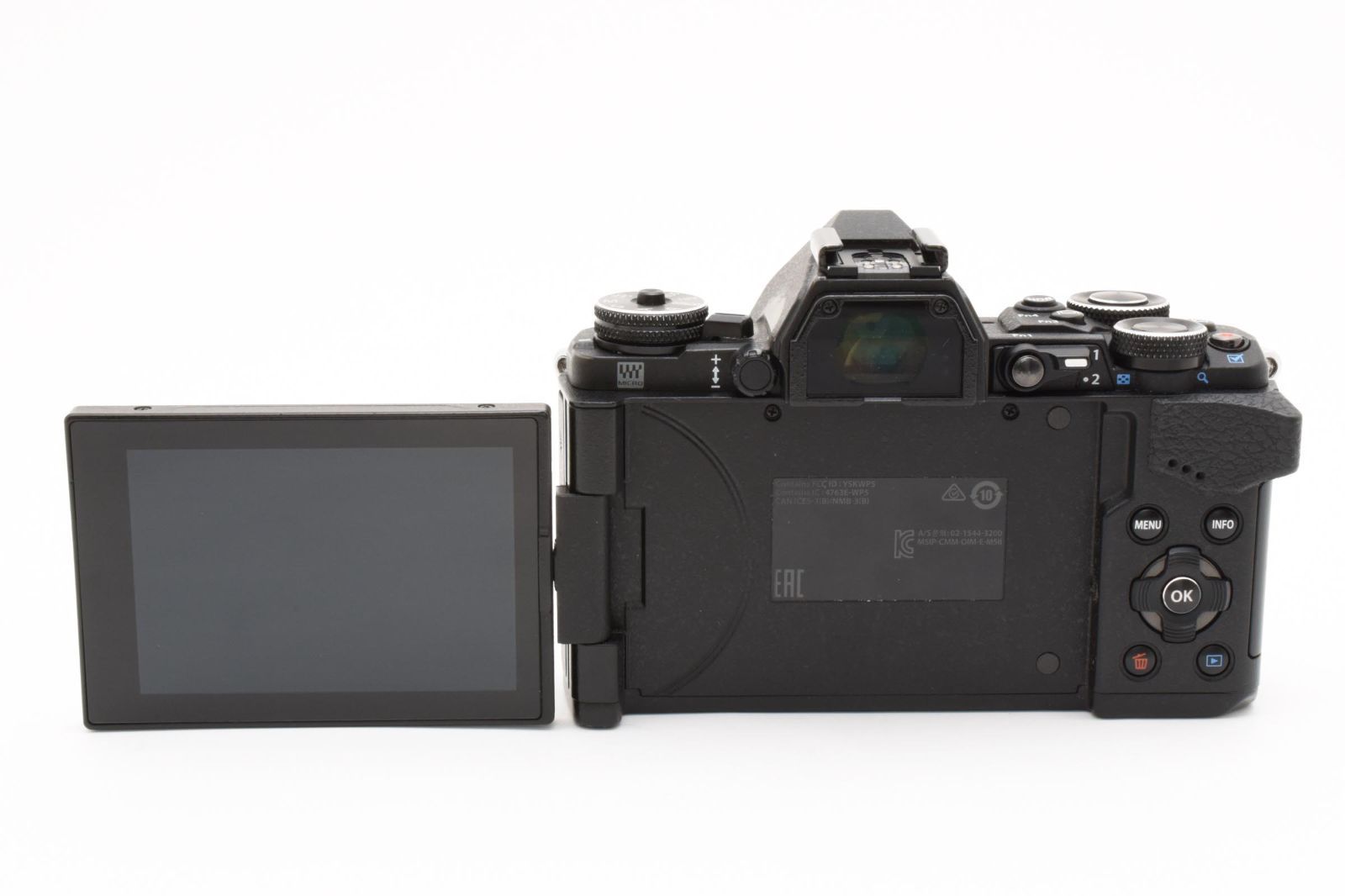 【極上美品】中古オリンパスOM4Tiブラックボディーのみ￼ 極上美品】中古オリンパスOM4Tiブラックボディーのみ￼