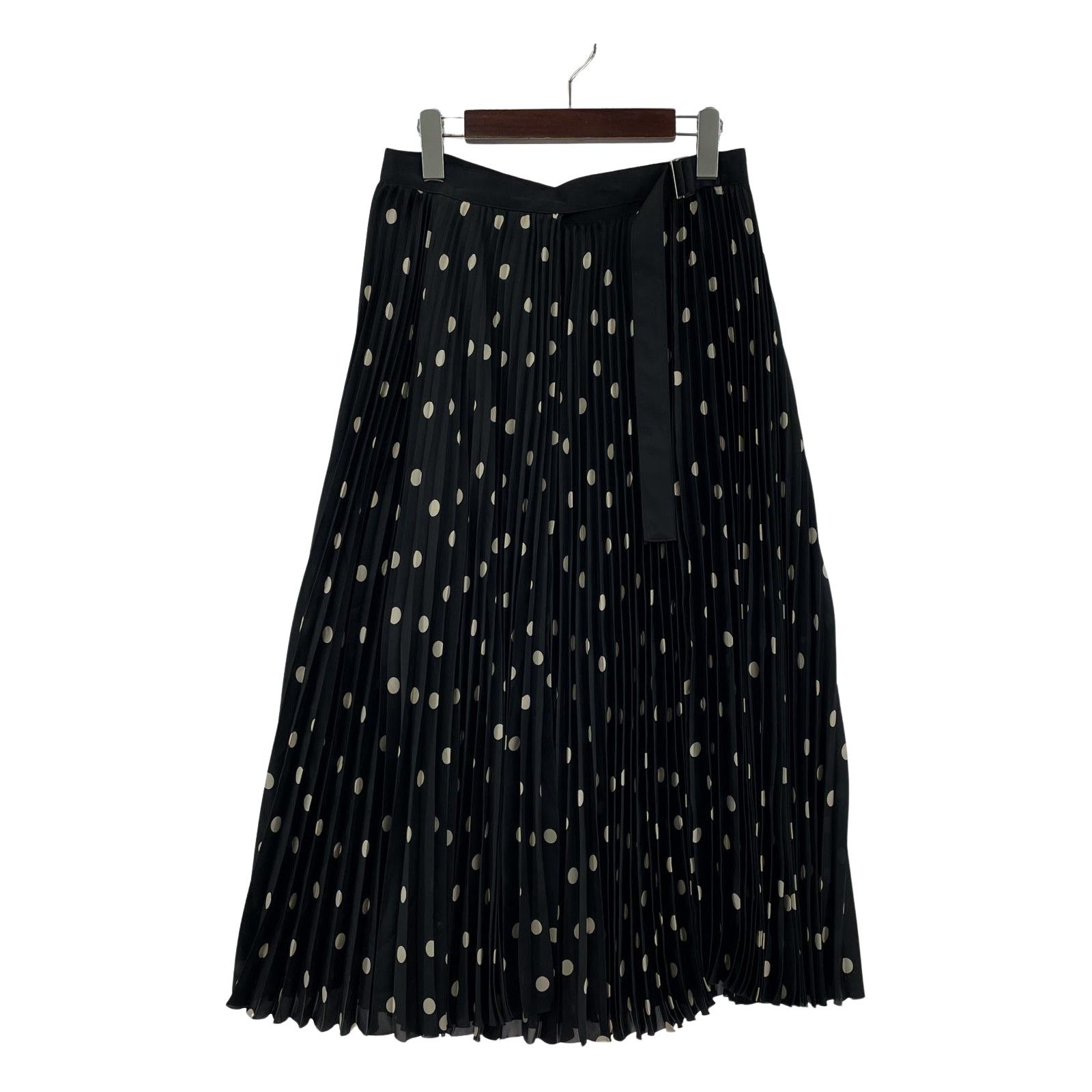 Sacai プリーツ ドットラップスカート 0 22-06099 - メルカリ
