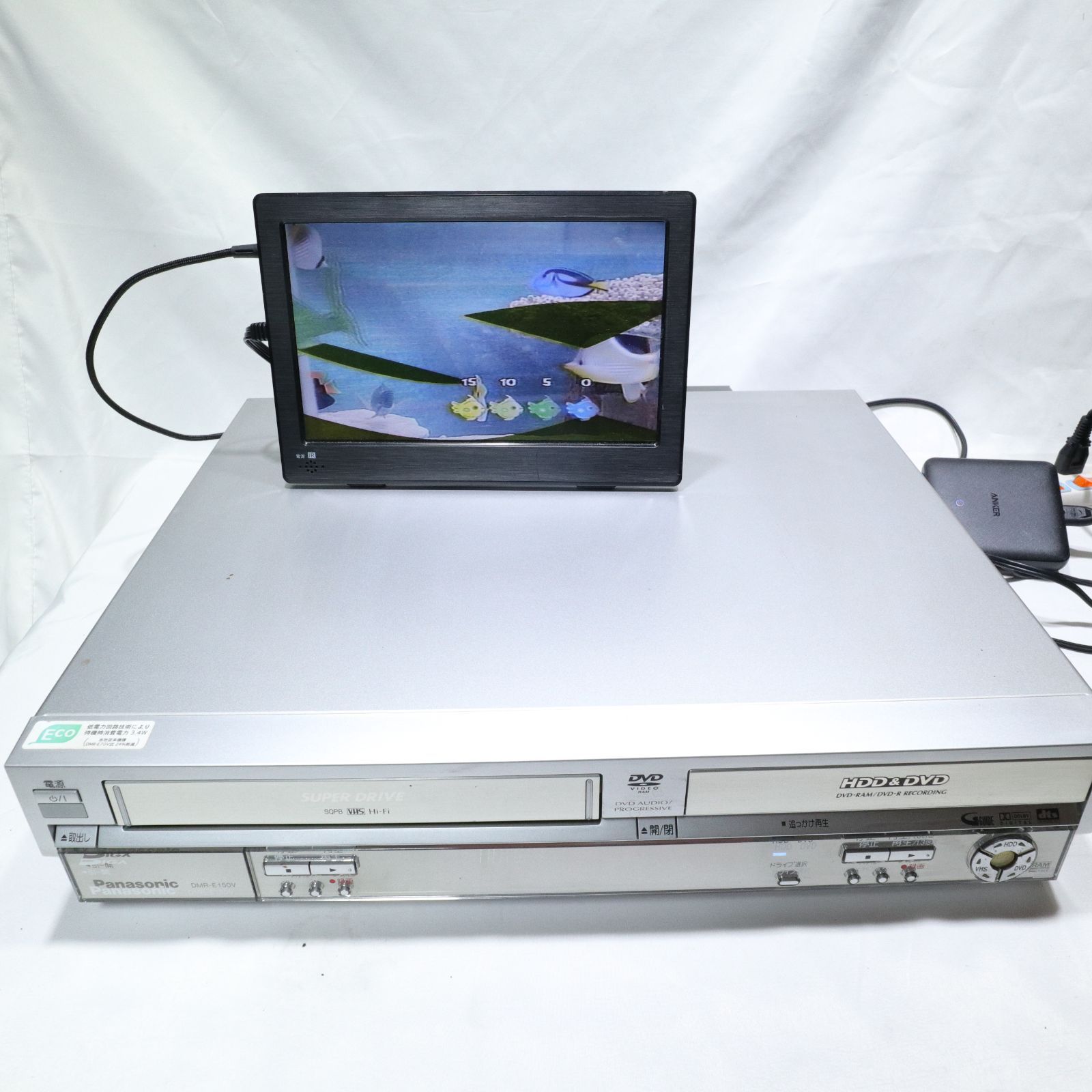 貴重！美品！パナソニック VHS.DVDプレーヤー DMR-E150V 動作確認済/現状渡し】Panasonic/パナソニック VHSビデオ/HDD