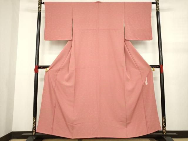 平和屋着物○世界的人形師 辻村寿三郎 ジュサブロー 小紋 舞蝶文 正絹