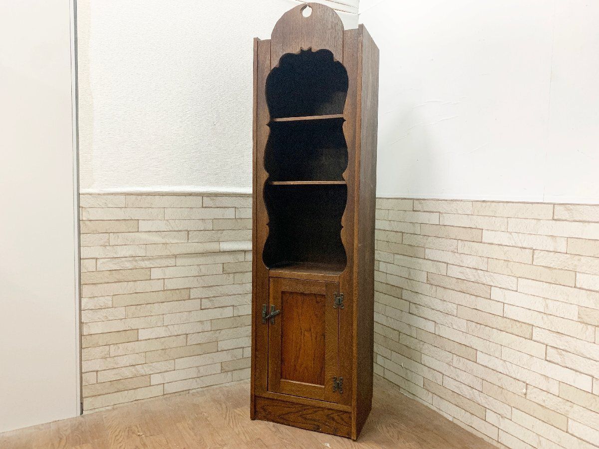 ラタン オールド家具 収納 4段棚 ラタン オールド家具 収納 4段棚 籐