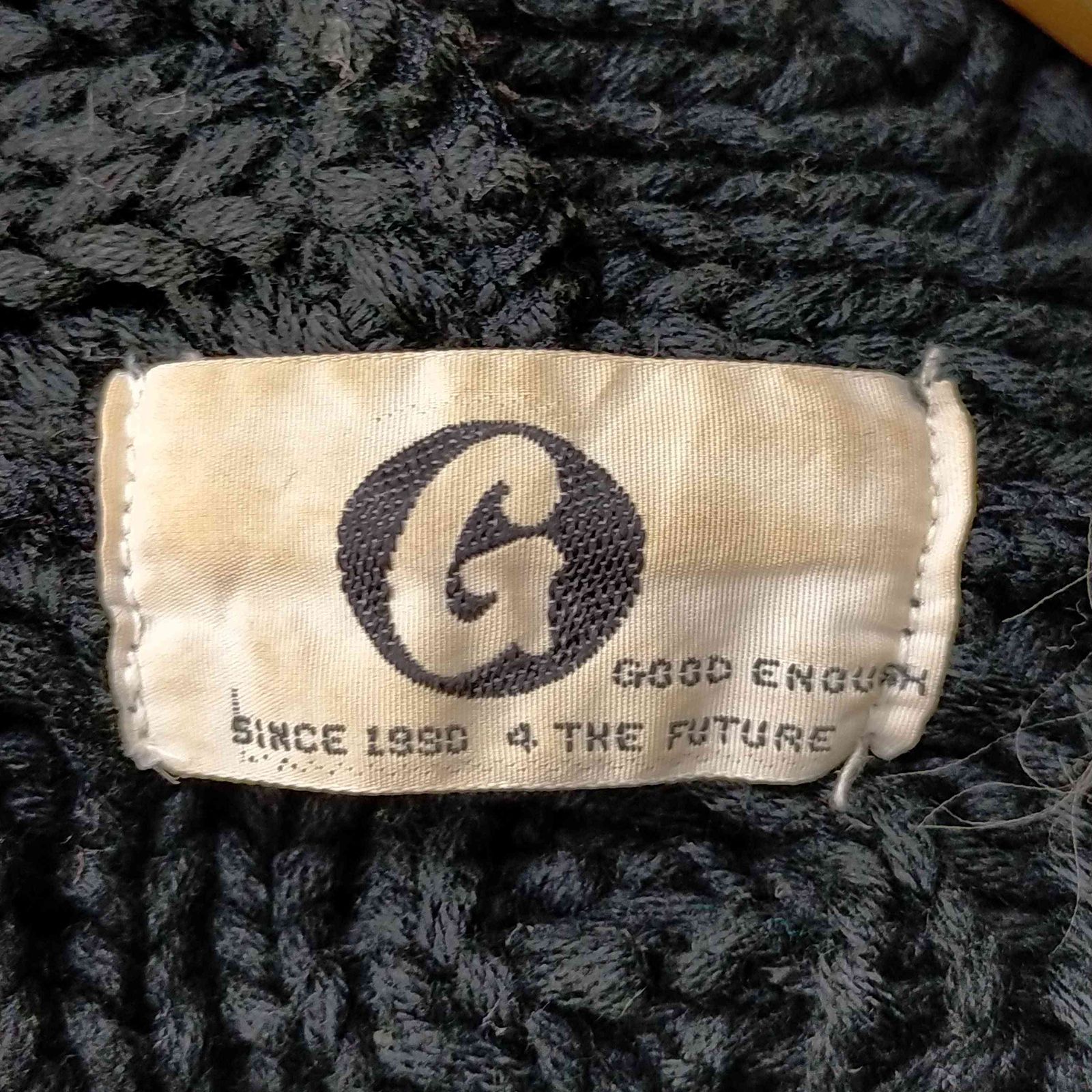 グッドイナフ GOODENOUGH フィッシャーマン ニットパーカー