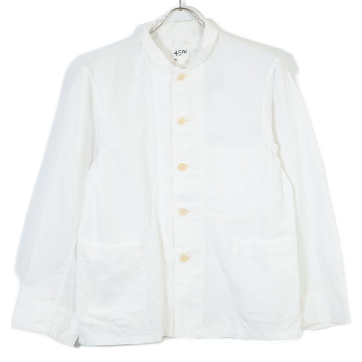 45 R フォーティファイブ アール 8031029 ﾎﾜｲﾄ ｺｯﾄﾝ ｶﾊﾞｰｵｰﾙｼﾞｬｹｯﾄ 1