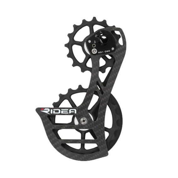 RIDEA リデア RD1-C60FC-C カーボンケージ 16Tu002620T フルセラミックベアリング カーボン 